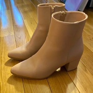 Madden Girl by Steve Madden Dafni Dress Boot in Nude